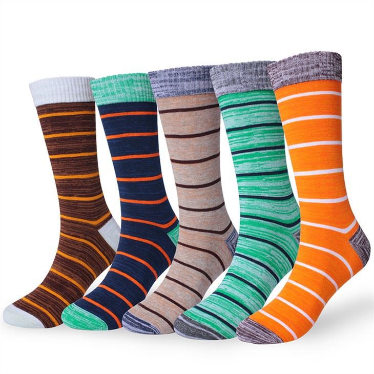 Colorful Striped Patterned Socks